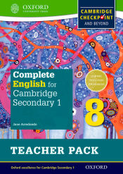 Portada de Complete English for Cambridge Secondary 1. Teacher's Book 8