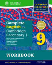 Portada de Complete English for Cambridge Secondary 1. Workbook 9