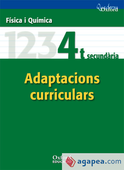 Cuaderno Oxford Física y Química 4º ESO  adapta val