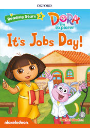 Portada de Dora the explorer: Dora It's Jobs Day + audio Dora la Exploradora