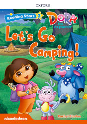 Portada de Dora the explorer: Dora Let's Go Camping! + audio Dora la Exploradora