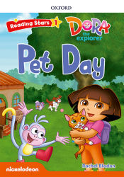 Portada de Dora the explorer: Dora Pet Day + audio Dora la Exploradora
