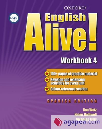 English Alive! 4 Workbook (Spanish)