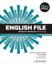 Portada de English File 3rd Edition Advanced. Workbook without Key