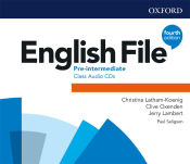 Portada de English File 4th Edition A2/B1. Class Audio CD (5)