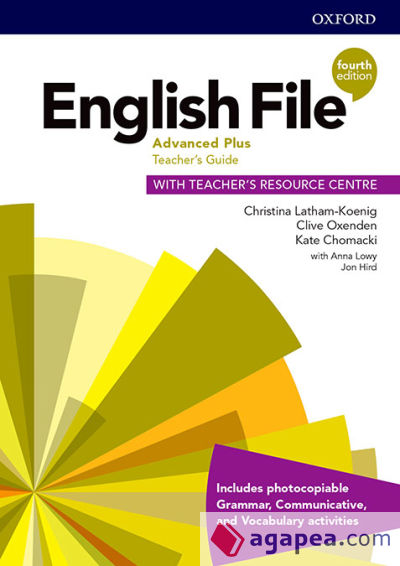 English File 4th Edition Advance Plus Teacher's Guide with Teacher's Resource Centre