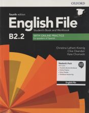 Portada de English File 4th Edition B2.2. Student's Book and Workbook with Key Pack