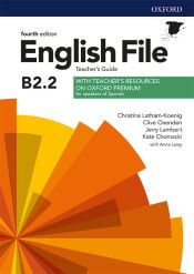 Portada de English File 4th Edition B2.2 Teacher's Guide with Teacher's Resource Centre + Booklet