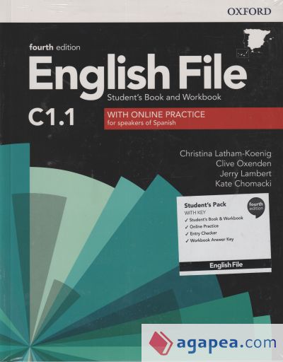 English File 4th Edition C1.1. Student's Book and Workbook with Key Pack