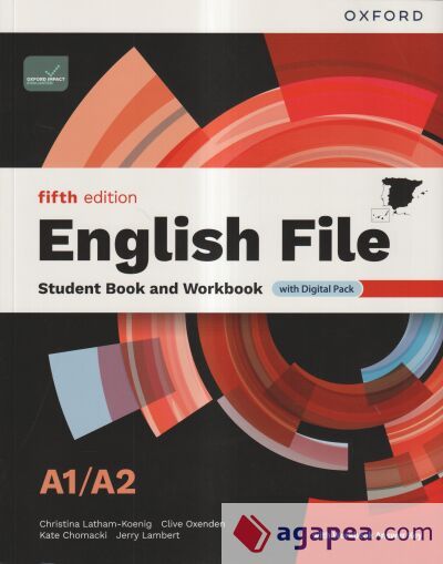 English File 5th Edition A1/A2. Student's Book and Workbook and digital with Key Pack