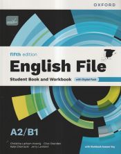ENGLISH FILE 5TH EDITION A2/B1. STUDENT'S BOOK AND WORKBOOK AND