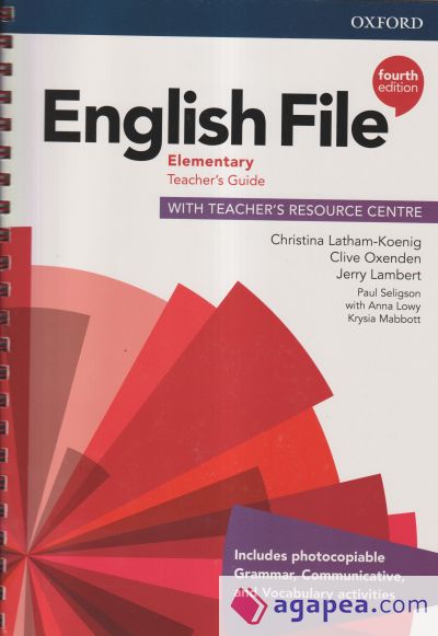 English File Elementary Teacher's Guide with Teacher's Resource Centre