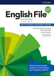 Portada de English File Intermediate Teacher's Guide with Teacher's Resource Centre