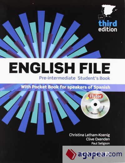 English File Pre-Intermediate Student's Book and Workbook Without Key Pack