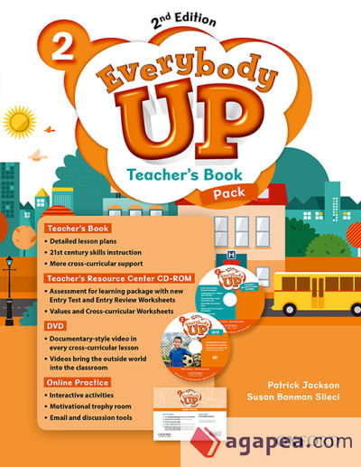 Everybody Up! 2. Teacher's Book W/DVD& Online Practice Pack 2nd Edition
