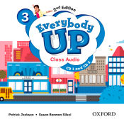Portada de Everybody Up! 3. Class Audio CD (2) 2nd Edition