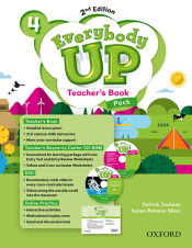 Portada de Everybody Up! 4. Teacher's Book W/DVD& Online Practice Pack 2nd Edition