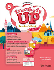 Portada de Everybody Up! 5. Teacher's Book W/DVD& Online Practice Pack 2nd Edition