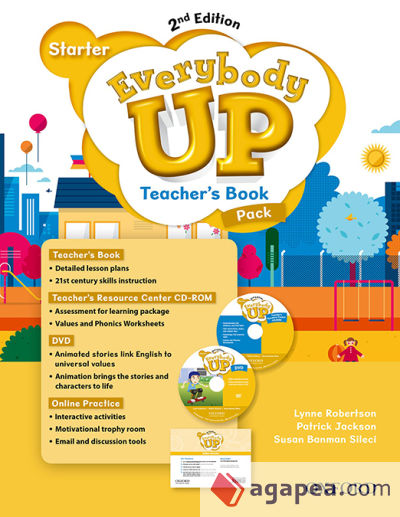 Everybody Up! Starter. Teacher's Book W/DVD& Online Practice Pack 2nd Edition