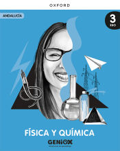 Portada de Física y Química 3º ESO. Libro del estudiante. GENiOX Situaciones de aprendizaje (Andalucía)