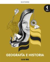 Portada de Geografía e Historia 1º ESO. Libro del estudiante PACK. GENiOX (Canarias)