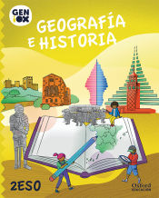 Portada de Geografía e Historia 2º ESO. GENiOX Libro del Alumno (Murcia)