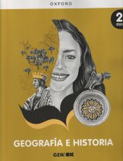 Portada de Geografía e Historia 2º ESO. Libro del estudiante. GENiOX (Principado de Asturias)