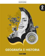 Portada de Geografía e Historia 2º ESO. Libro del estudiante PACK. GENiOX (Castilla-La Mancha)