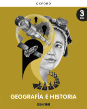Portada de Geografía e Historia 3º ESO. Libro del estudiante PACK. GENiOX (Castilla-La Mancha)