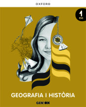 Portada de Geografia i Història 1r ESO. Llibre de l'estudiant. GENiOX (Comunitat Valenciana)