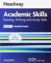Portada de Headway Academic Skills 2 Reading, Writing, and Study Skills Student's Book with Oxford Online Skills