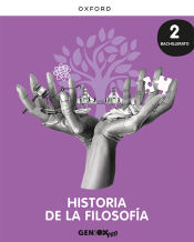 Portada de Historia de la Filosofía 2º Bachillerato. Libro del estudiante. GENiOX PRO