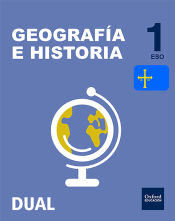 Portada de Inicia Geografía e Historia 1.º ESO. Libro del alumno. Asturias