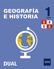 Portada de Inicia Geografía e Historia 1.º ESO. Libro del alumno. Castilla y León