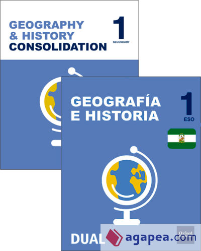 Inicia Geografía e Historia 1.º ESO. Programa Bilingüe Andalucía. Pack alumno