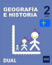Portada de Inicia Geografía e Historia 2.º ESO. Libro del alumno. Asturias