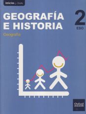 Portada de Inicia Geografía e Historia 2.º ESO. Libro del alumno. Comunidad Valenciana