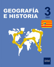 Portada de Inicia Geografía e Historia 3.º ESO. Libro del alumno. Aragón