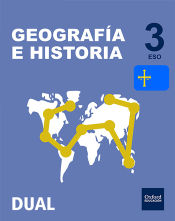 Portada de Inicia Geografía e Historia 3.º ESO. Libro del alumno. Asturias