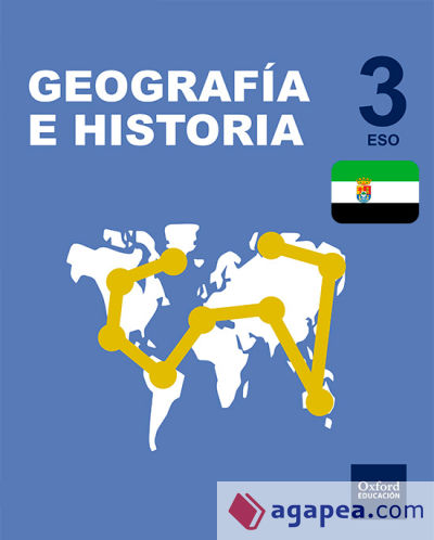 Inicia Geografía e Historia 3.º ESO. Libro del alumno. Extremadura