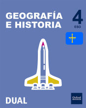 Portada de Inicia Geografía e Historia 4º ESO. Libro del alumno. Asturias