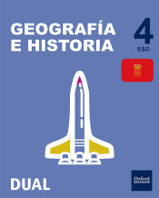 Portada de Inicia Geografía e Historia 4º ESO. Libro del alumno. Navarra