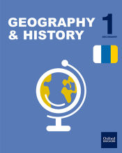 Portada de Inicia Geography & History. 1.º ESO. Student's book. Canarias