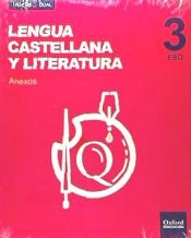 Portada de Inicia Lengua Castellana y Literatura 3.º ESO. Libro del alumno. Volúmenes Trimestrales. Canarias