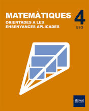 Portada de Inicia Matemàtiques orientades a les ensenyances aplicades 4t ESO