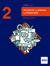 Portada de Inicia Valencià: Llengua i Literatura 2n Batxillerat. Llibre de l'alumne