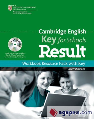 Ket Result For Schools Workbook with Key Pack