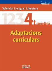 Portada de LLengua i Literatura 4º ESO  Quadern d'adaptacions Oxford  Comunitat Valenciana