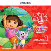 Portada de Learn English with Dora the Explorer 1. Class CD