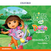 Portada de Learn English with Dora the Explorer 3. Class CD
